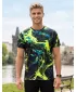Pánské funkční triko premium ALTISPORT VOJ/ALM071TR01 NAVY-ŽLUTÁ