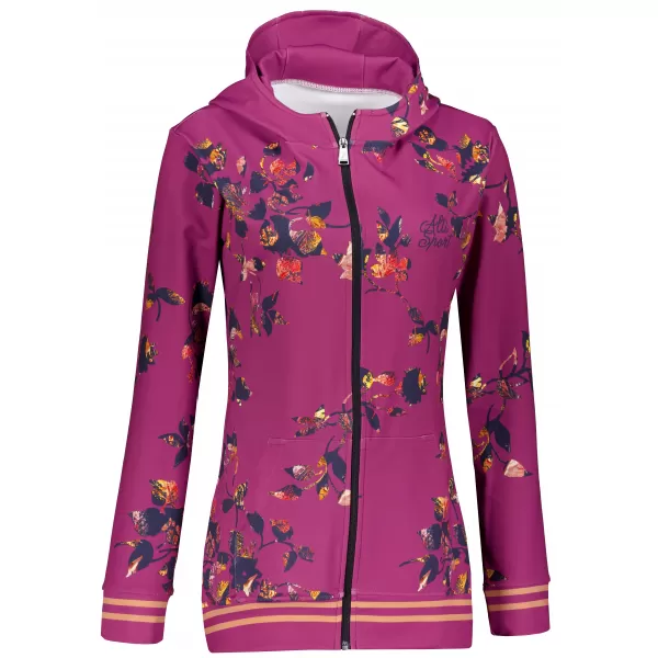  Dámská mikina na zip premium ALTISPORT VOJ/ALW024MI02 FIALOVÁ 