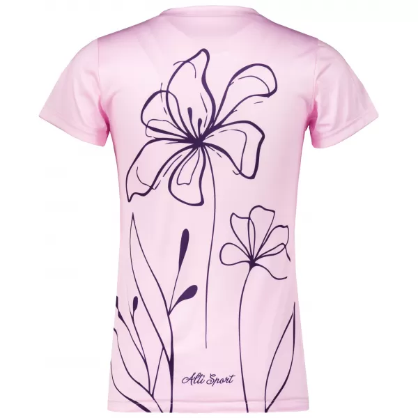  Dámské funkční triko premium ALTISPORT VOJ/ALW075TR01 BABY PINK 