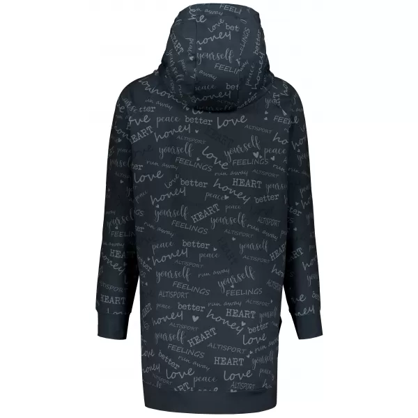 Dámská funkční mikina premium ALTISPORT VOJ/ALW067MI03 ČERNÁ 