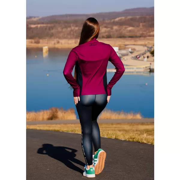  Dámská sportovní mikina premium plus ALTISPORT VOJ/ALW078MI04 WINE-RED 