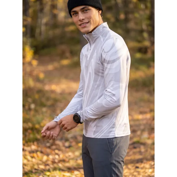  Pánská sportovní mikina premium plus ALTISPORT VOJ/ALM072MI04 ŠEDÁ 