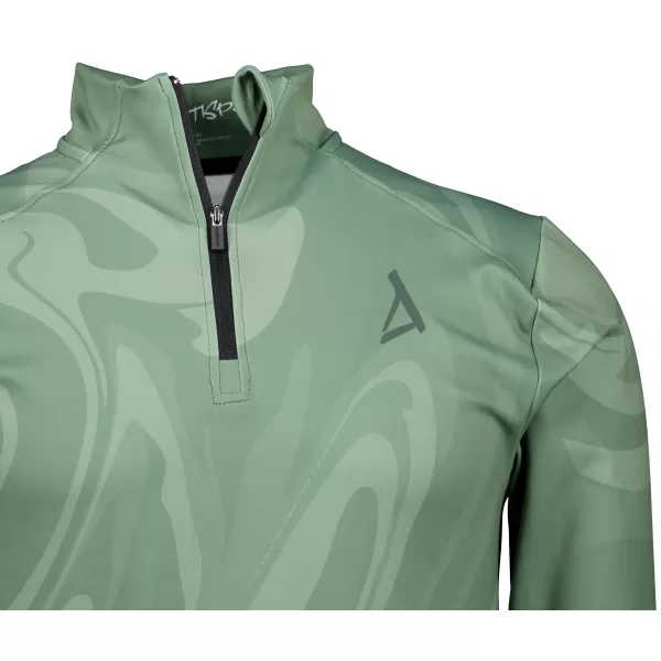  Pánská sportovní mikina premium plus ALTISPORT VOJ/ALM072MI04 ZELENÁ 
