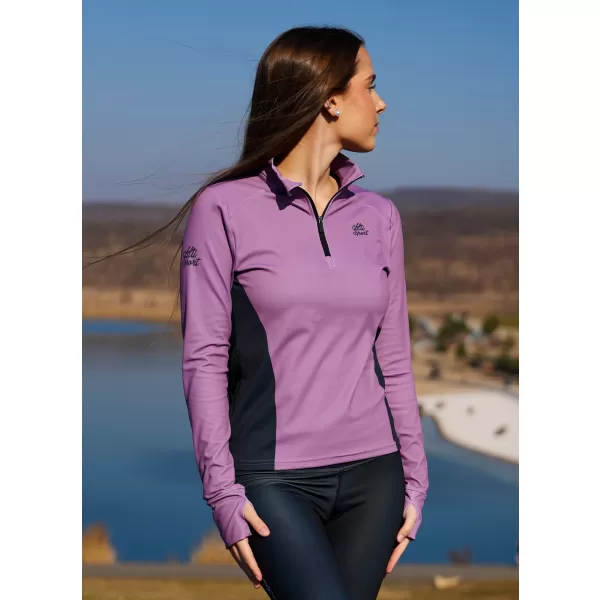  Dámská sportovní mikina premium plus ALTISPORT VOJ/ALW078MI04 FIALOVÁ 