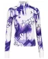 Dámská sportovní mikina premium plus ALTISPORT VOJ/ALW076MI04 VIOLET/WHITE