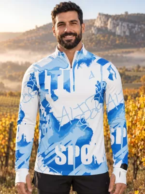 Pánská sportovní mikina premium plus ALTISPORT VOJ/ALM076MI04 ICE