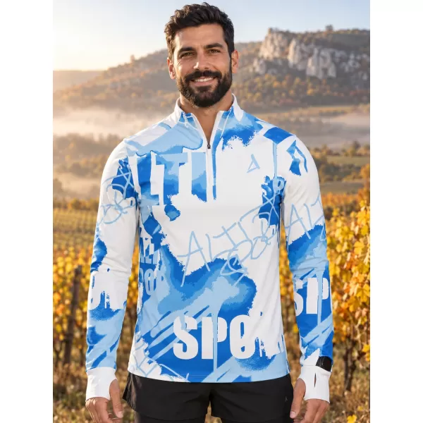  Pánská sportovní mikina premium plus ALTISPORT VOJ/ALM076MI04 ICE 