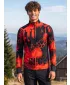 Pánská sportovní mikina premium plus ALTISPORT VOJ/ALM076MI04 BLACK/RED