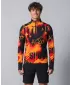 Pánská sportovní mikina premium plus ALTISPORT VOJ/ALM076MI04 ORANGE/BLACK
