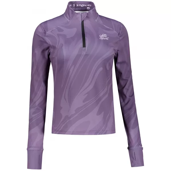  Dámská sportovní mikina premium plus ALTISPORT VOJ/ALW072MI04 FIALOVÁ 