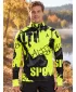 Pánská sportovní mikina premium plus ALTISPORT VOJ/ALM076MI04 FLUO-YELLOW