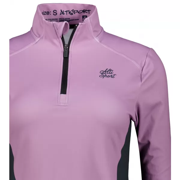  Dámská sportovní mikina premium plus ALTISPORT VOJ/ALW078MI04 FIALOVÁ 