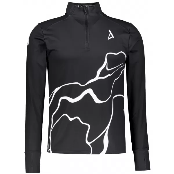  Pánská sportovní mikina premium plus ALTISPORT VOJ/ALM073MI04 ČERNÁ 