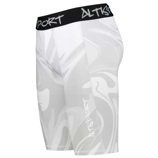 Pánské sportovní legíny nad kolena premium ALTISPORT VOJ/ALM072LEG02 GRAY 