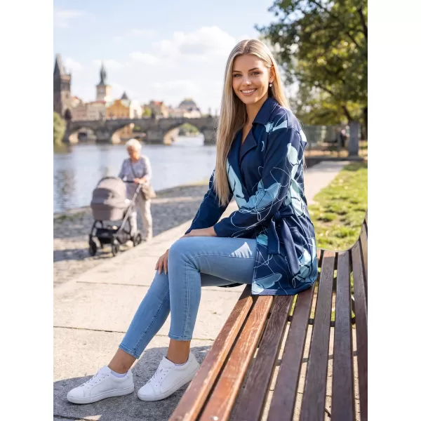 Dámské mikinové sáčko premium Altisport VOJ/ALW086MI05 TMAVĚ MODRÁ 