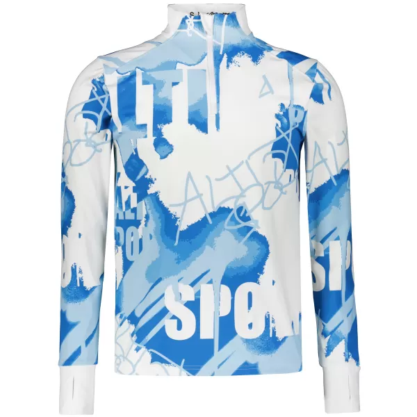  Pánská sportovní mikina premium plus ALTISPORT VOJ/ALM076MI04 ICE 