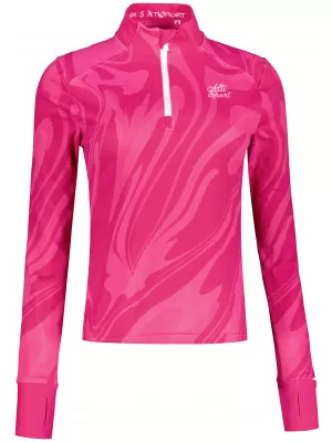 Dámská sportovní mikina premium plus ALTISPORT VOJ/ALW072MI04 HOT-PINK