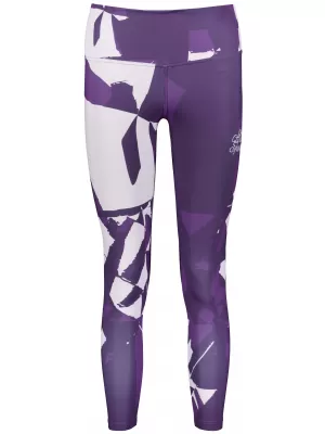 Dámské dlouhé legíny premium ALTISPORT VOJ/ALW080LEG01 TMAVĚ FIALOVÁ