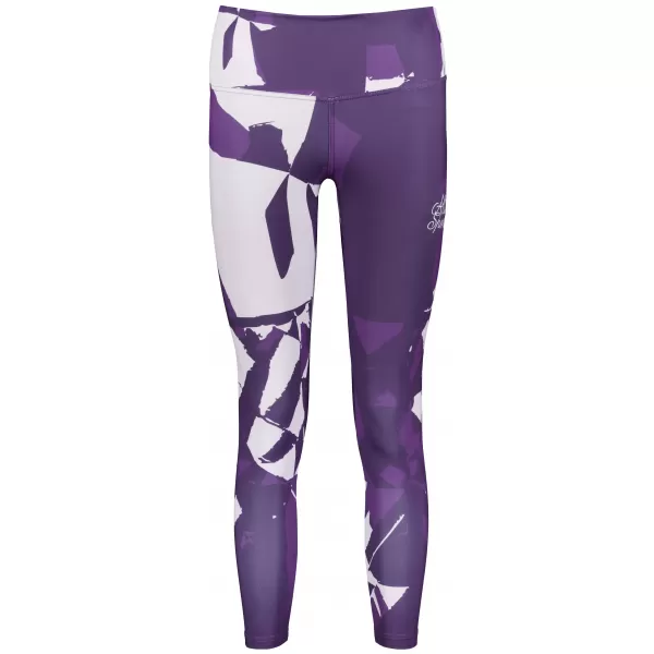  Dámské dlouhé legíny premium ALTISPORT VOJ/ALW080LEG01 TMAVĚ FIALOVÁ 