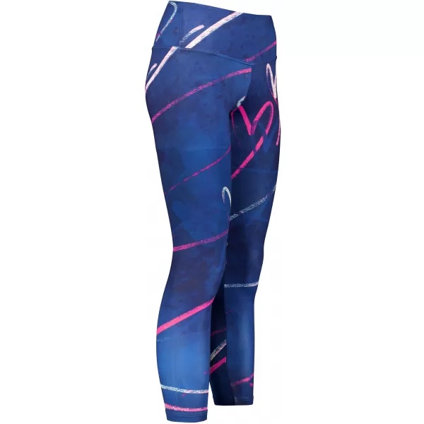  Dámské dlouhé legíny premium ALTISPORT VOJ/ALW082LEG01 TMAVĚ MODRÁ 