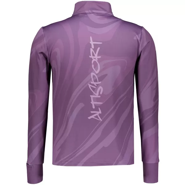  Pánská sportovní mikina premium plus ALTISPORT VOJ/ALM072MI04 FIALOVÁ 