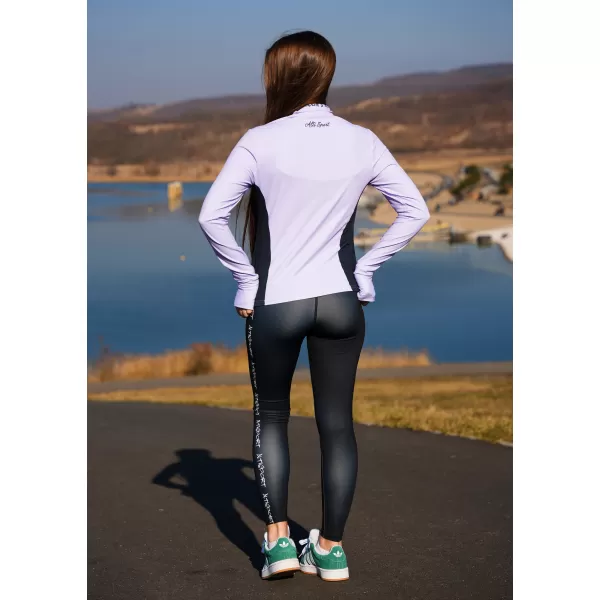  Dámská sportovní mikina premium plus ALTISPORT VOJ/ALW078MI04 LILA 