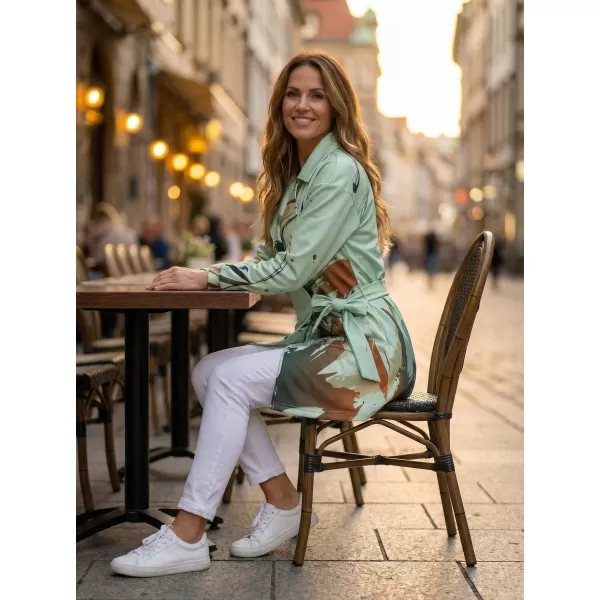  Dámské mikinové sáčko premium Altisport VOJ/ALW074MI05 ZELENÁ-ORANŽOVÁ 