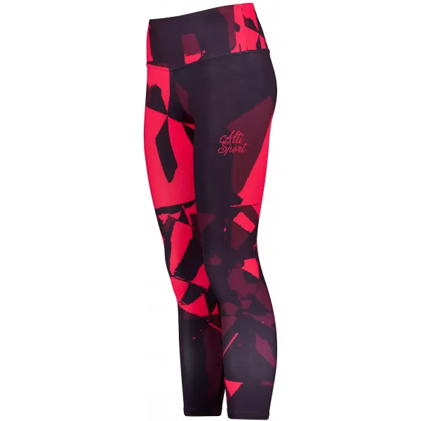  Dámské dlouhé legíny premium ALTISPORT VOJ/ALW080LEG01 WINE-RED 