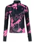 Dámská sportovní mikina premium plus ALTISPORT VOJ/ALW076MI04 BLACK/FLUO PINK