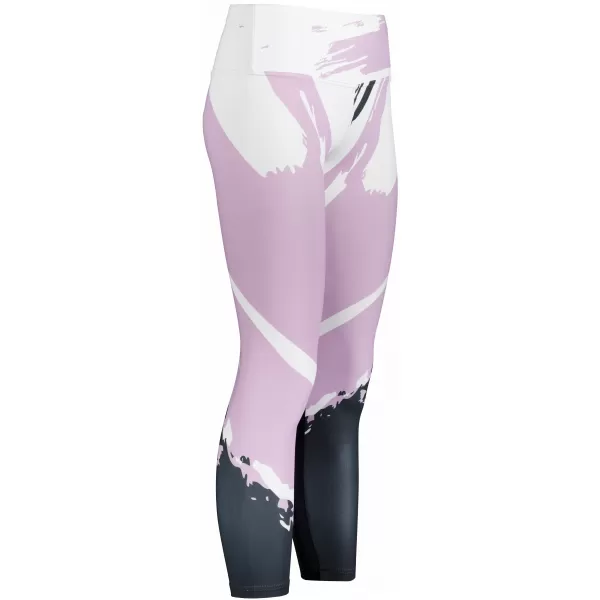  Dámské dlouhé legíny premium ALTISPORT VOJ/ALW081LEG01 RŮŽOVÁ-ČERNÁ 