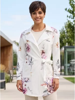 Dámské mikinové sáčko premium Altisport VOJ/ALW087MI05 BÍLÁ
