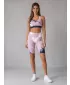 Dámské legíny nad kolena premium ALTISPORT VOJ/ALW081LEG02 RŮŽOVÁ-ČERNÁ