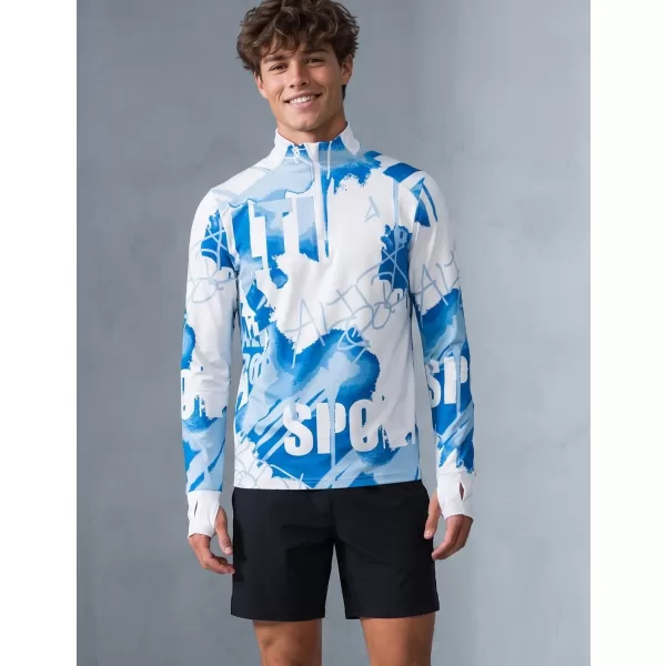  Pánská sportovní mikina premium plus ALTISPORT VOJ/ALM076MI04 ICE 