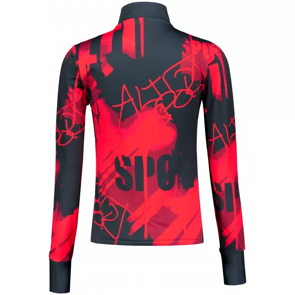  Dámská sportovní mikina premium plus ALTISPORT VOJ/ALW076MI04 RED/BLACK 