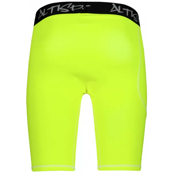  Pánské sportovní legíny nad kolena premium ALTISPORT VOJ/ALM000LEG02 FLUO-YELLOW 