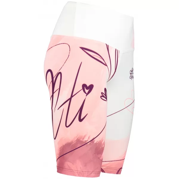  Dámské legíny nad kolena premium ALTISPORT VOJ/ALW083LEG02 BÍLORŮŽOVÁ 