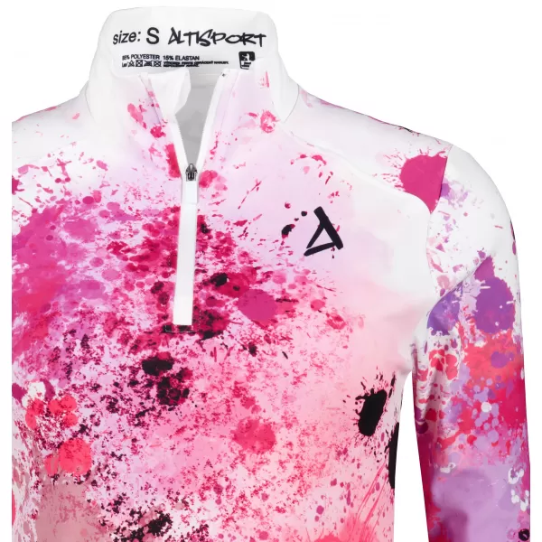  Dámská sportovní mikina premium plus ALTISPORT VOJ/ALW055MI04 RŮŽOVÁ 
