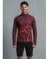 Pánská sportovní mikina premium plus ALTISPORT VOJ/ALM073MI04 WINE-RED