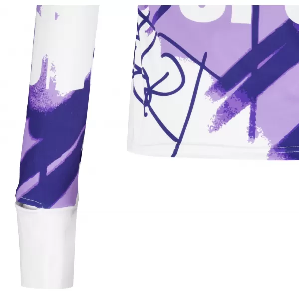  Dámská sportovní mikina premium plus ALTISPORT VOJ/ALW076MI04 VIOLET/WHITE 