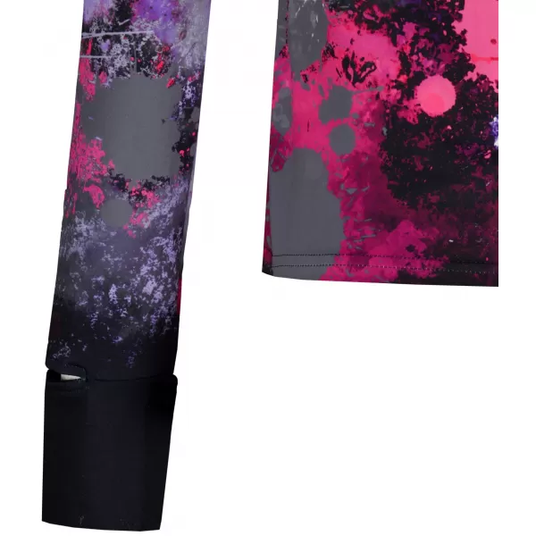  Dámská sportovní mikina premium plus ALTISPORT VOJ/ALW055MI04 ČERNORŮŽOVÁ 