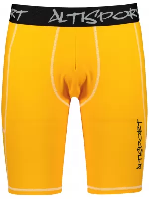 Pánské sportovní legíny nad kolena premium ALTISPORT VOJ/ALM000LEG02 ORANŽOVÁ