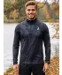 Pánská sportovní mikina premium plus ALTISPORT VOJ/ALM072MI04 ČERNÁ