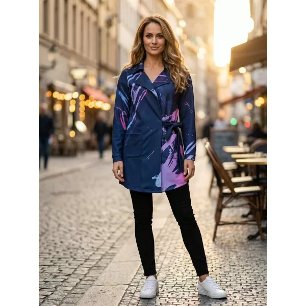  Dámské mikinové sáčko premium Altisport VOJ/ALW074MI05 MODRÁ-FIALOVÁ 