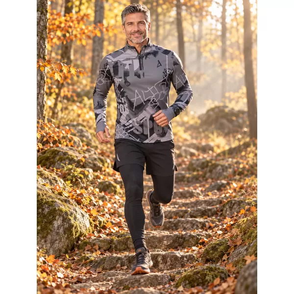  Pánská sportovní mikina premium plus ALTISPORT VOJ/ALM076MI04 DARK-GREY 