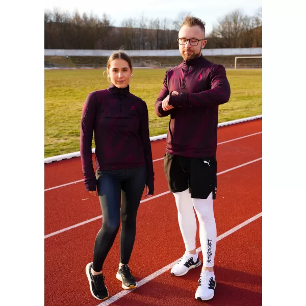  Dámská sportovní mikina premium plus ALTISPORT VOJ/ALW072MI04 WINE-RED 