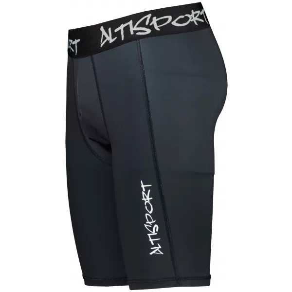  Pánské sportovní legíny nad kolena premium ALTISPORT VOJ/ALM000LEG02 ČERNÁ 