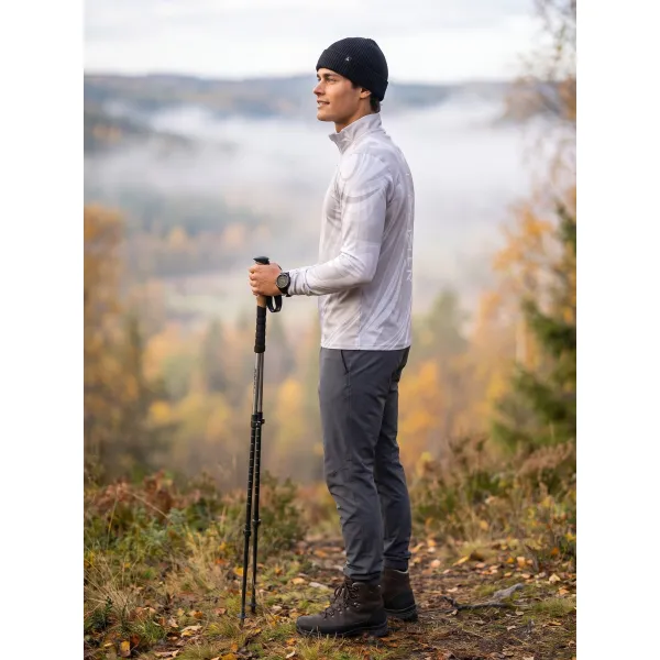  Pánská sportovní mikina premium plus ALTISPORT VOJ/ALM072MI04 ŠEDÁ 