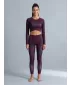 Dámské dlouhé legíny premium ALTISPORT VOJ/ALW072LEG01 WINE-RED