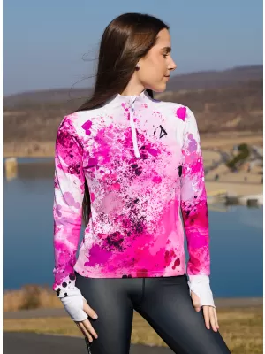Dámská sportovní mikina premium plus ALTISPORT VOJ/ALW055MI04 RŮŽOVÁ