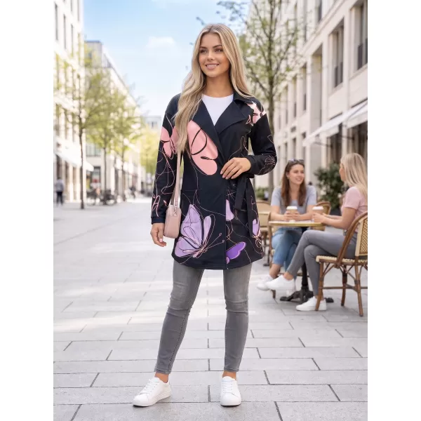  Dámské mikinové sáčko premium Altisport VOJ/ALW086MI05 ČERNÁ-FIALOVÁ 
